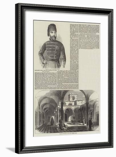 Mohammed Basha, the New Sovereign of Tunis-null-Framed Giclee Print