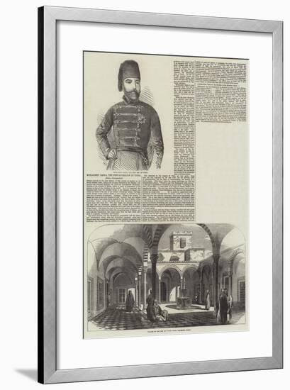 Mohammed Basha, the New Sovereign of Tunis-null-Framed Giclee Print