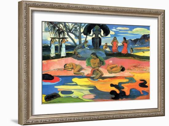 Mohana No Atua-Paul Gauguin-Framed Premium Giclee Print