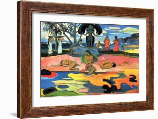 Mohana No Atua-Paul Gauguin-Framed Premium Giclee Print