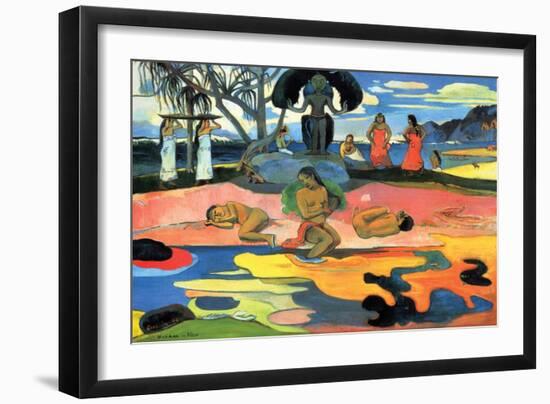 Mohana No Atua-Paul Gauguin-Framed Premium Giclee Print