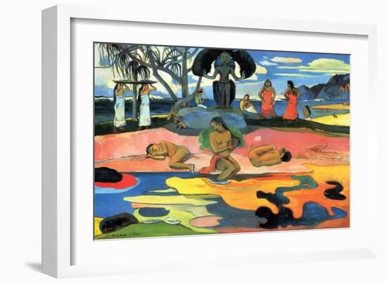 Mohana No Atua-Paul Gauguin-Framed Premium Giclee Print