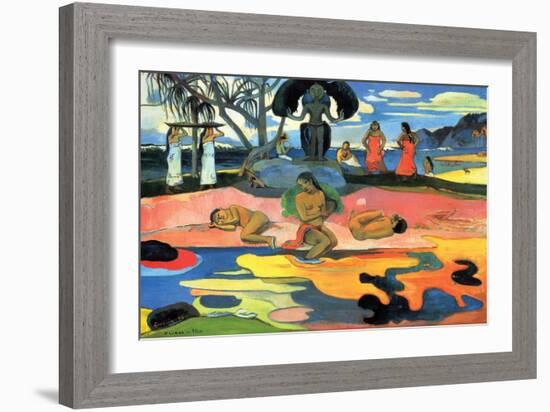 Mohana No Atua-Paul Gauguin-Framed Art Print
