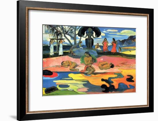 Mohana No Atua-Paul Gauguin-Framed Art Print