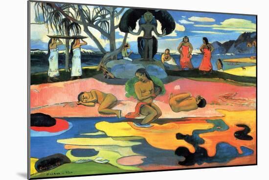 Mohana No Atua-Paul Gauguin-Mounted Art Print