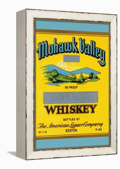 Mohawk Valley Bourbon Whiskey-null-Framed Stretched Canvas