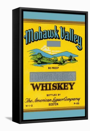 Mohawk Valley Bourbon Whiskey-null-Framed Stretched Canvas