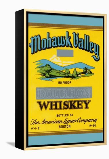 Mohawk Valley Bourbon Whiskey-null-Framed Stretched Canvas