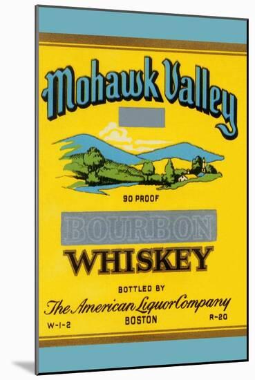 Mohawk Valley Bourbon Whiskey-null-Mounted Art Print