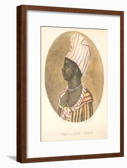 Moi Libre Aussi, Haitian Independence-null-Framed Art Print