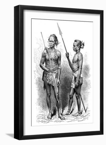 Moi People, Indonesia, 1895-Charles Barbant-Framed Giclee Print