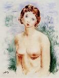 Female Nude, 20th Century-Moise Kisling-Framed Premier Image Canvas