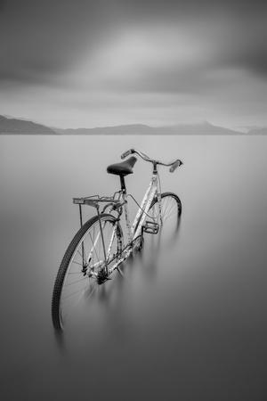 Bicycles Black and White Photography Wall Art Prints Paintings