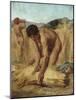 Moissonneurs dans la campagne romaine-Jules Elie Delaunay-Mounted Giclee Print