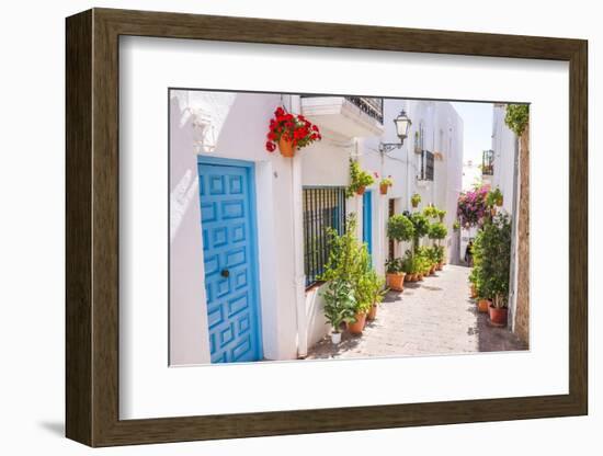 Mojacar Town, Almeria, Andalucia, Spain-Matthew Williams-Ellis-Framed Photographic Print