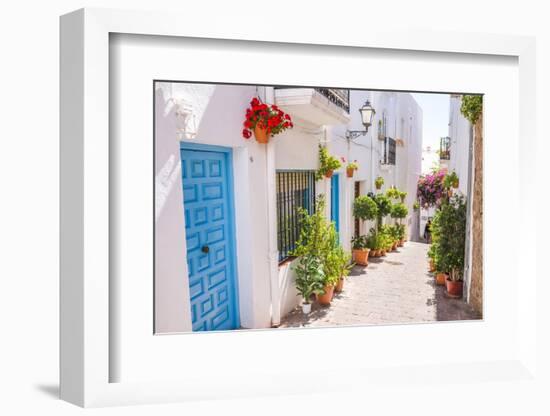 Mojacar Town, Almeria, Andalucia, Spain-Matthew Williams-Ellis-Framed Photographic Print