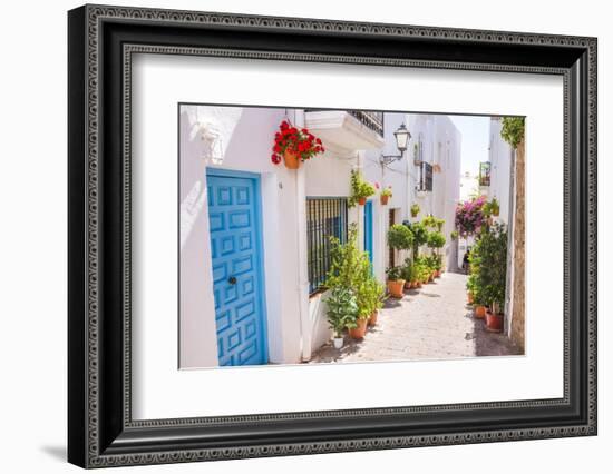 Mojacar Town, Almeria, Andalucia, Spain-Matthew Williams-Ellis-Framed Photographic Print