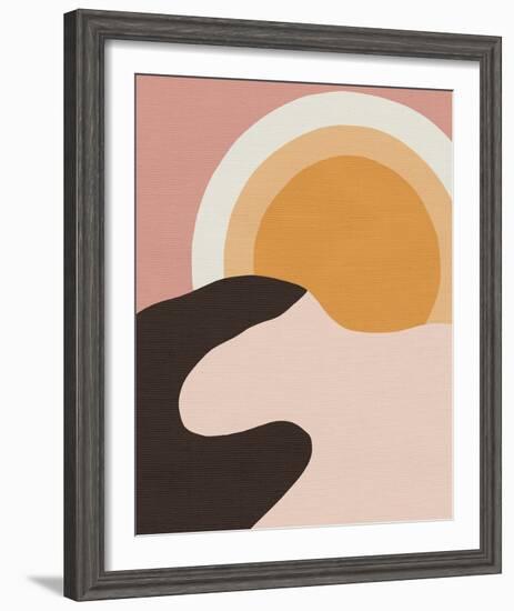 Mojave Collection - Sunset-Maja Gunnarsdottir-Framed Art Print