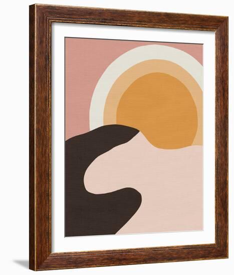 Mojave Collection - Sunset-Maja Gunnarsdottir-Framed Art Print