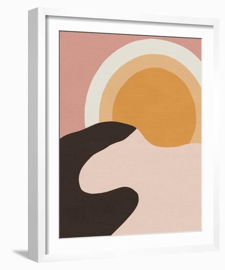 Mojave Collection - Sunset-Maja Gunnarsdottir-Framed Art Print