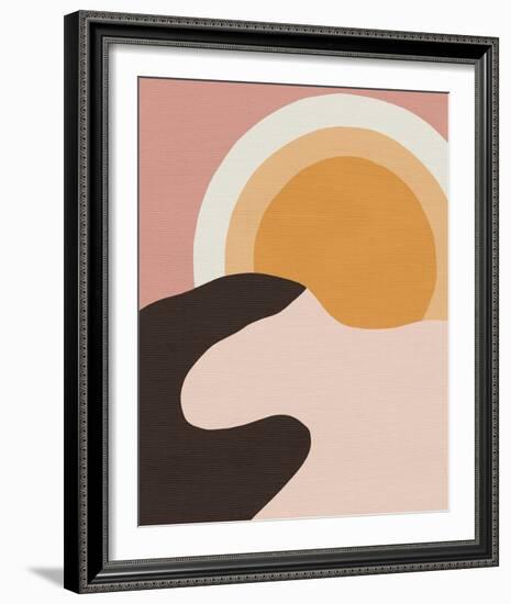 Mojave Collection - Sunset-Maja Gunnarsdottir-Framed Art Print