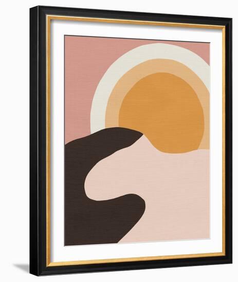 Mojave Collection - Sunset-Maja Gunnarsdottir-Framed Art Print