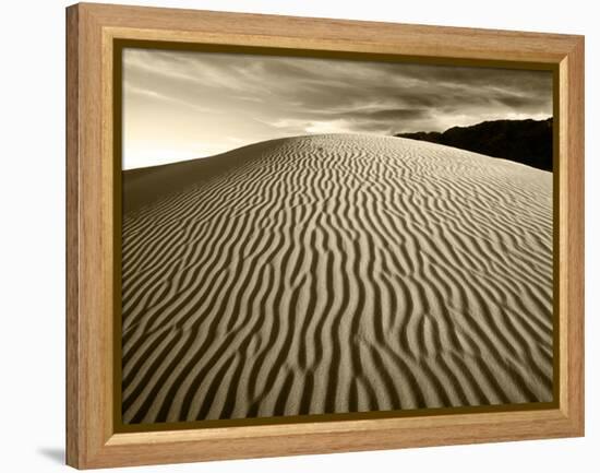 Mojave Desert Sand Dunes, Death Valley National Park, California, USA-Adam Jones-Framed Premier Image Canvas