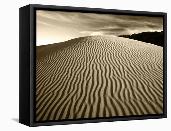 Mojave Desert Sand Dunes, Death Valley National Park, California, USA-Adam Jones-Framed Premier Image Canvas