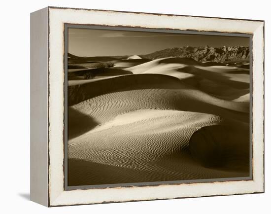 Mojave Desert Sand Dunes, Death Valley National Park, California, USA-Adam Jones-Framed Premier Image Canvas