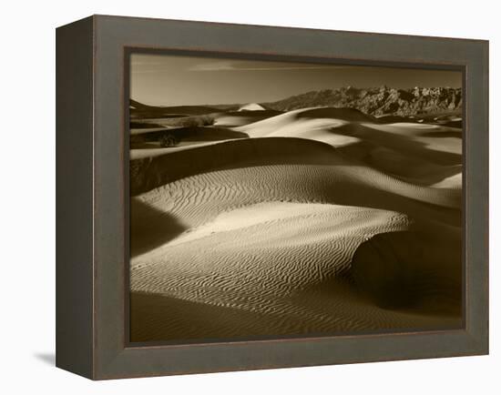 Mojave Desert Sand Dunes, Death Valley National Park, California, USA-Adam Jones-Framed Premier Image Canvas