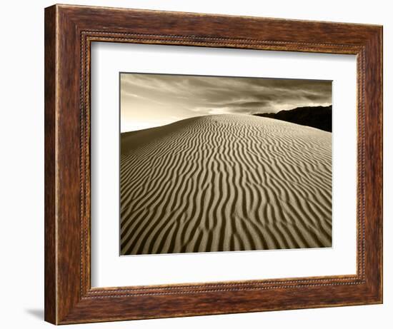 Mojave Desert Sand Dunes, Death Valley National Park, California, USA-Adam Jones-Framed Photographic Print