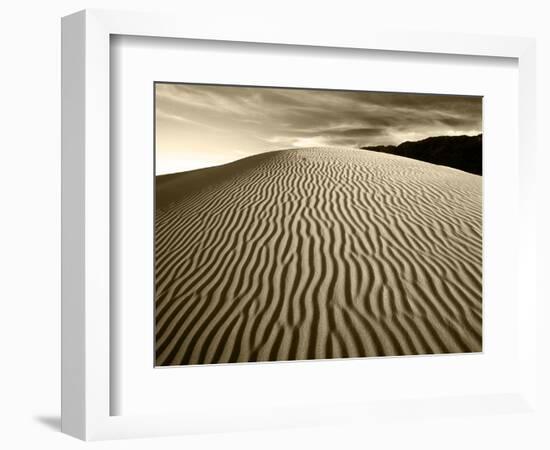 Mojave Desert Sand Dunes, Death Valley National Park, California, USA-Adam Jones-Framed Photographic Print