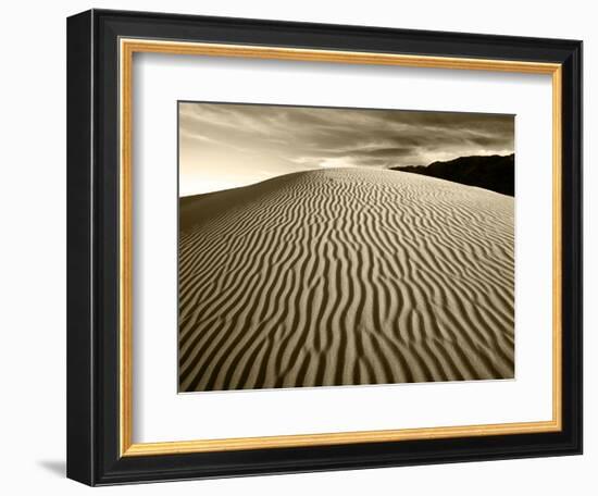 Mojave Desert Sand Dunes, Death Valley National Park, California, USA-Adam Jones-Framed Photographic Print