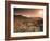 Mojave National Preserve, Granite Mountains in Background, California, USA-Alan Copson-Framed Photographic Print