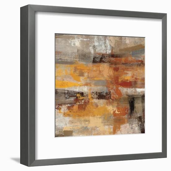 Mojave Road Crop-null-Framed Art Print