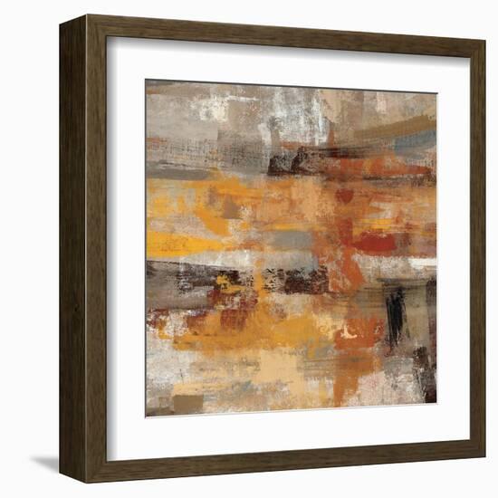 Mojave Road Crop-null-Framed Art Print