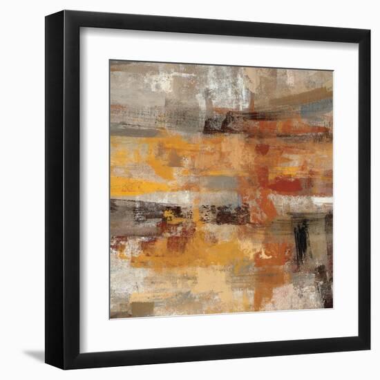 Mojave Road Crop-null-Framed Art Print