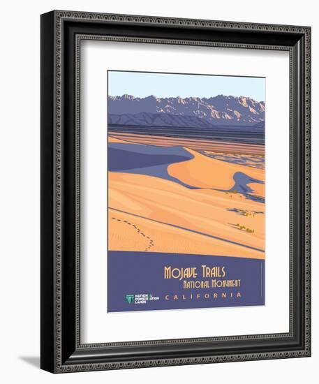 Mojave Trails National Monument-Bureau of Land Management-Framed Premium Giclee Print