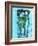 Mojito with Fresh Mint Surrounded by Ice-Michael Meisen-Framed Photographic Print