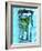 Mojito with Fresh Mint Surrounded by Ice-Michael Meisen-Framed Photographic Print