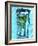 Mojito with Fresh Mint Surrounded by Ice-Michael Meisen-Framed Photographic Print