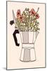 Moka Flowers, 2019 (Digital)-Florent Bodart-Mounted Giclee Print