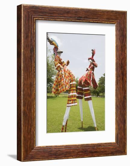 Moko Jumbies in St. Croix-Macduff Everton-Framed Photographic Print