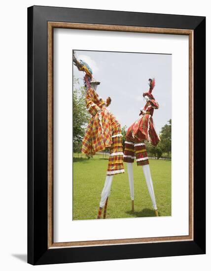 Moko Jumbies in St. Croix-Macduff Everton-Framed Photographic Print