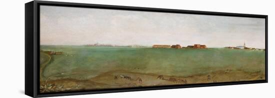 Mold Tonder and Tonder Villages in Schleswig-Holstein, 1657-Unknown Artist-Framed Premier Image Canvas