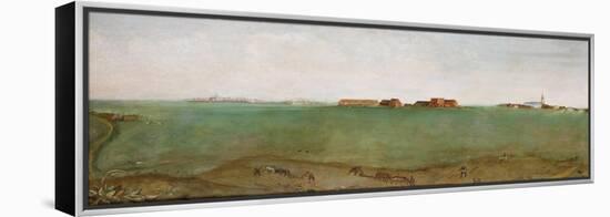 Mold Tonder and Tonder Villages in Schleswig-Holstein, 1657-Unknown Artist-Framed Premier Image Canvas