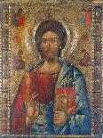 Christus Pantokrator-Moldau-Schule Ikone-Giclee Print