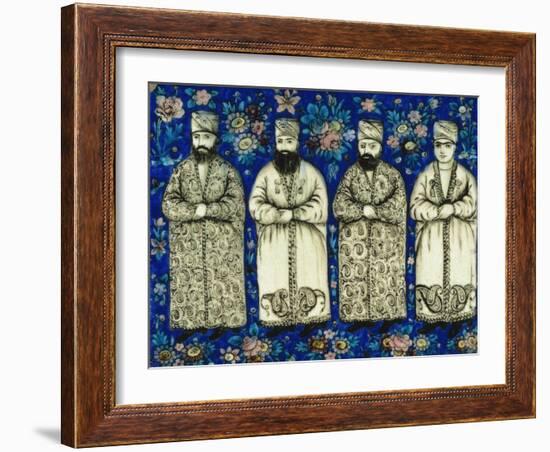 Molded Tile, Mid of the 19th C-null-Framed Giclee Print