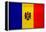 Moldova Flag Design with Wood Patterning - Flags of the World Series-Philippe Hugonnard-Framed Stretched Canvas