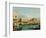 Mole Und Riva Degli Schiavoni as Seen from Bacino Di S.Marco-Canaletto-Framed Giclee Print